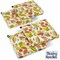 20-inch by 19-inch Spun Polyester Chair Cushion (Set of Four) - Skyworks Multi